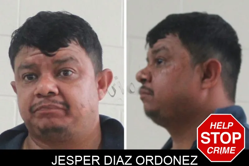 Jesper Diaz Ordonez mugshot