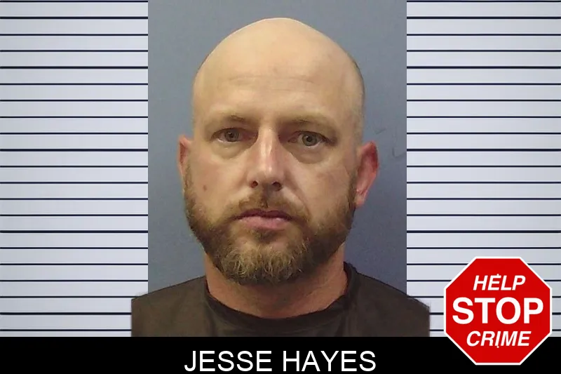 Jesse Hayes mugshot