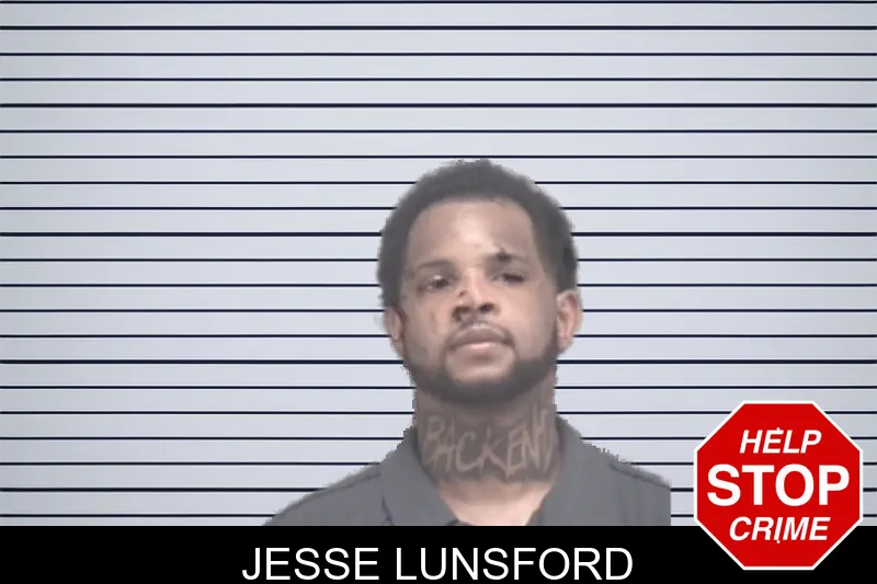 Jesse Lunsford mugshot