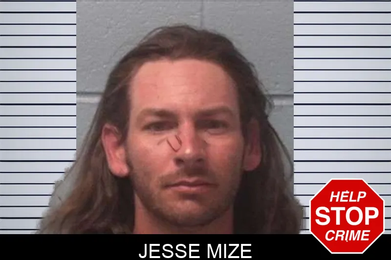 Jesse Mize mugshot