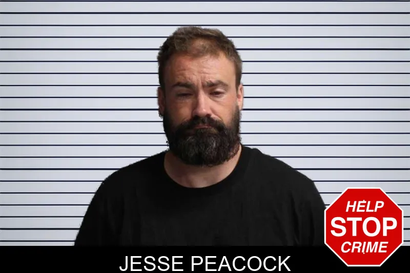 Jesse Peacock mugshot