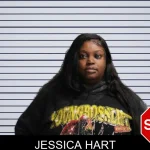 Jessica Hart mugshot