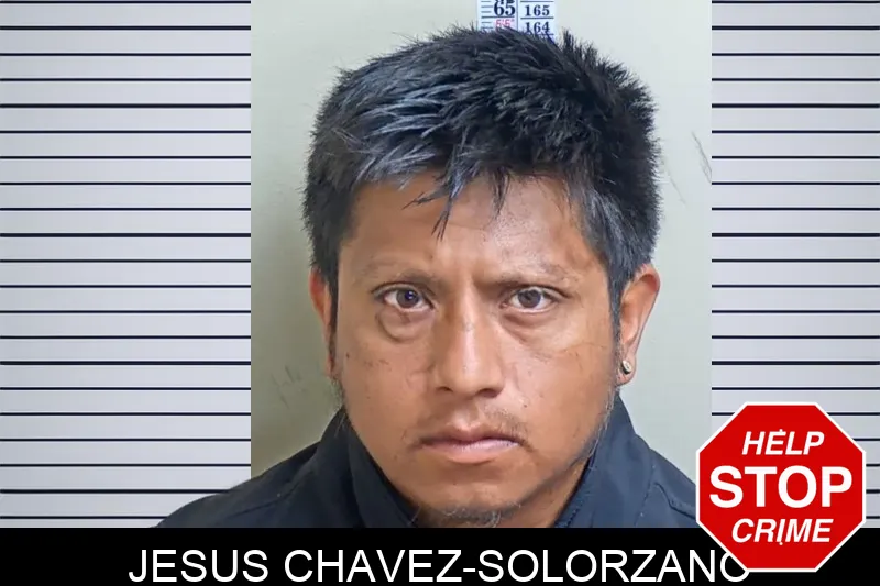Jesus Chavez-Solorzano mugshot