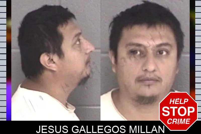 Jesus Gallegos Millan mugshot