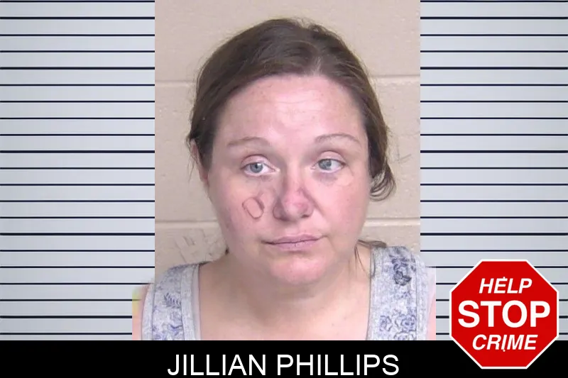 Jillian Phillips mugshot