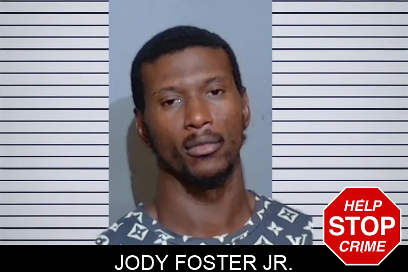 Jody Foster Jr. mugshot