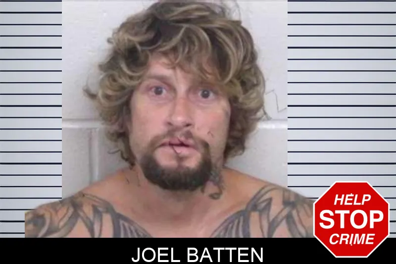 Joel Batten mugshot
