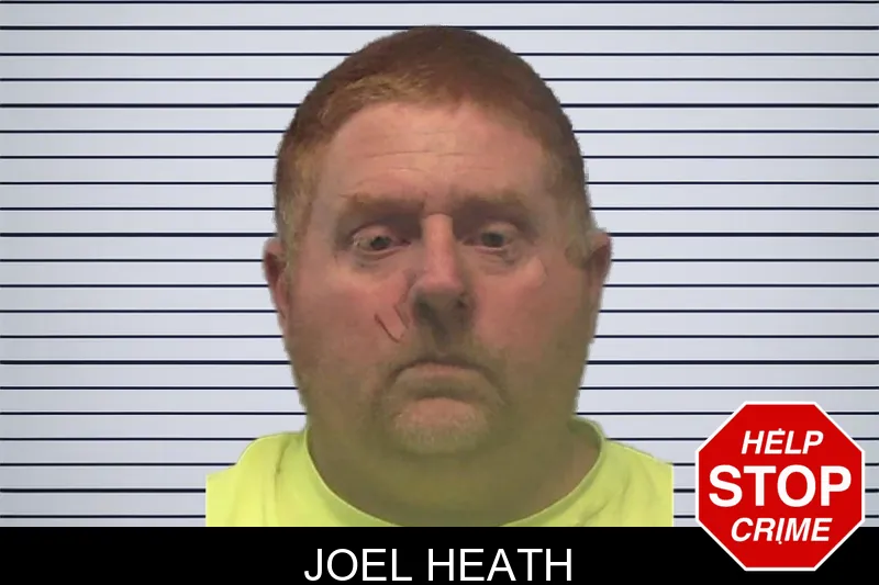 Joel Heath mugshot