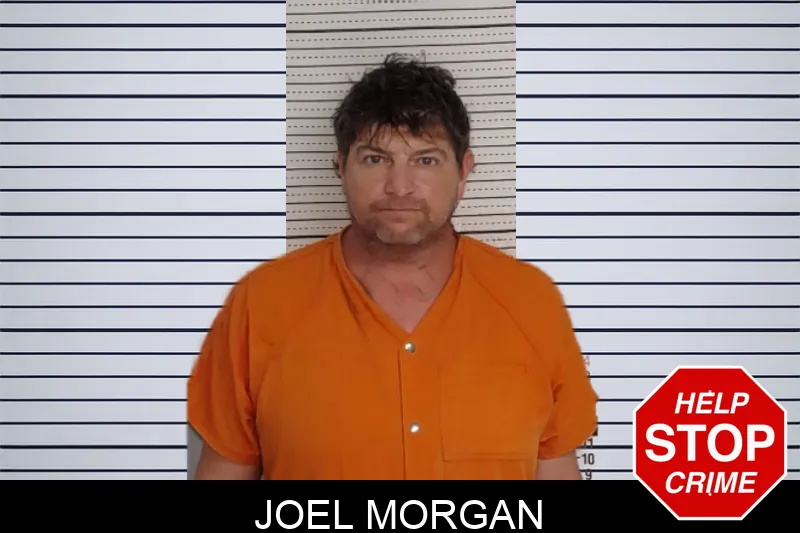 Joel Morgan mugshot