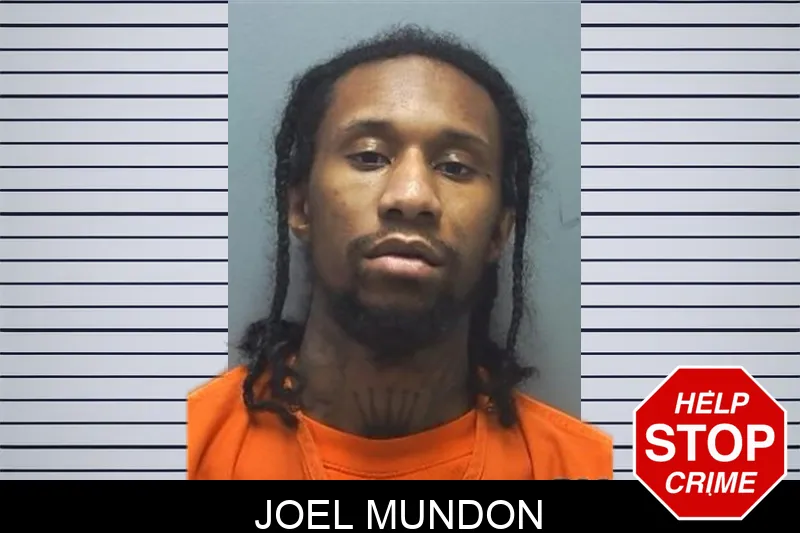 Joel Mundon mugshot