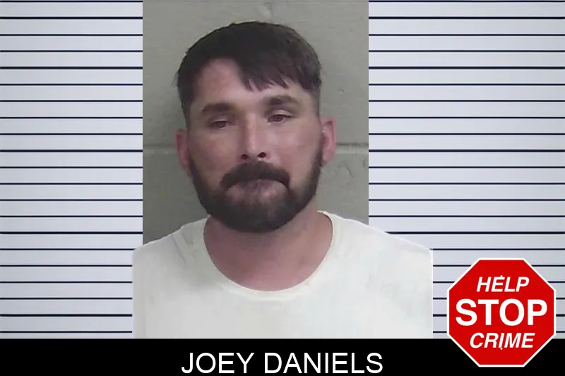 Joey Daniels mugshot