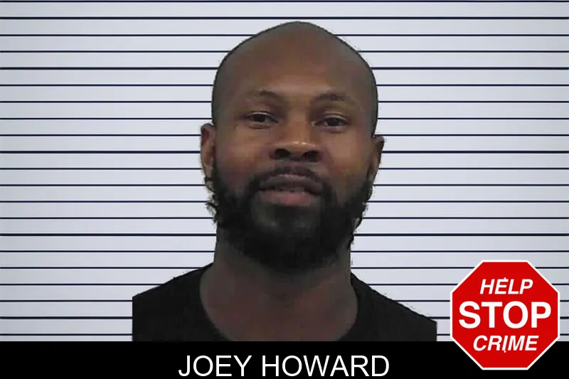Joey Howard mugshot