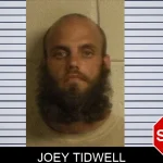 Joey Tidwell mugshot