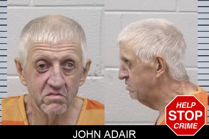John Adair mugshot