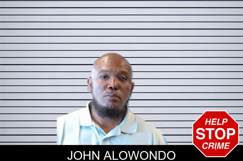 John Alowondo mugshot