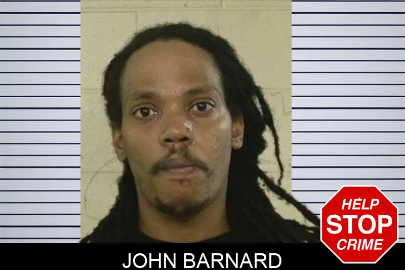 John Barnard mugshot