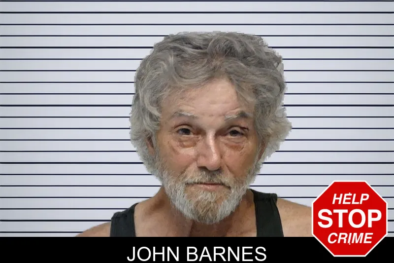 John Barnes mugshot