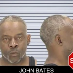 John Bates mugshot
