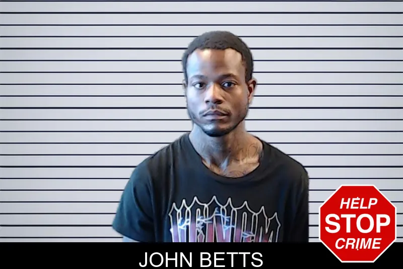 John Betts mugshot