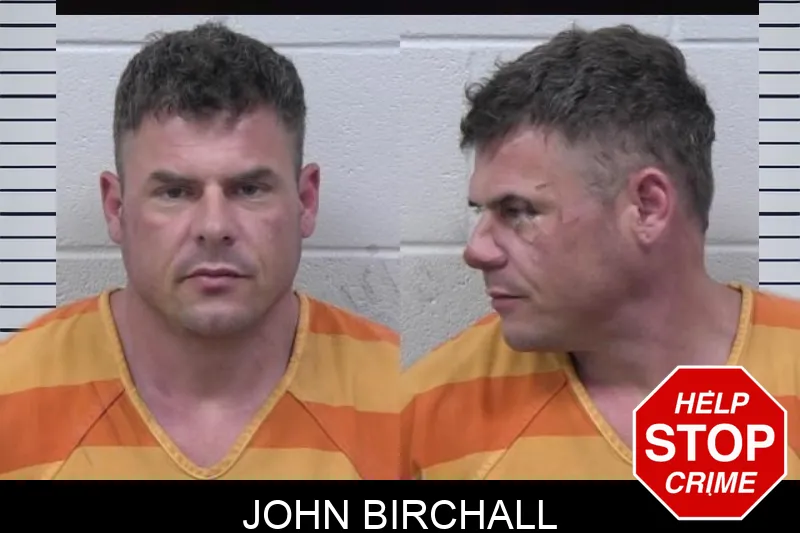 John Birchall mugshot