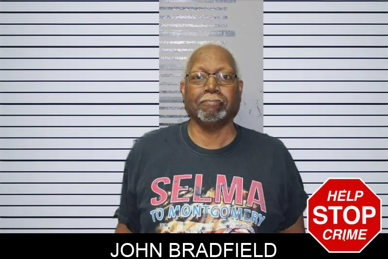 John Bradfield mugshot