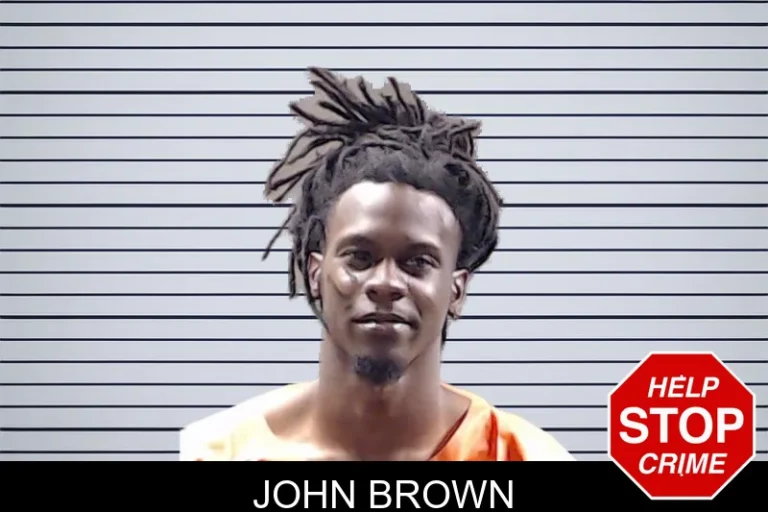 John Brown mugshot – Forsyth County , Georgia John Brown