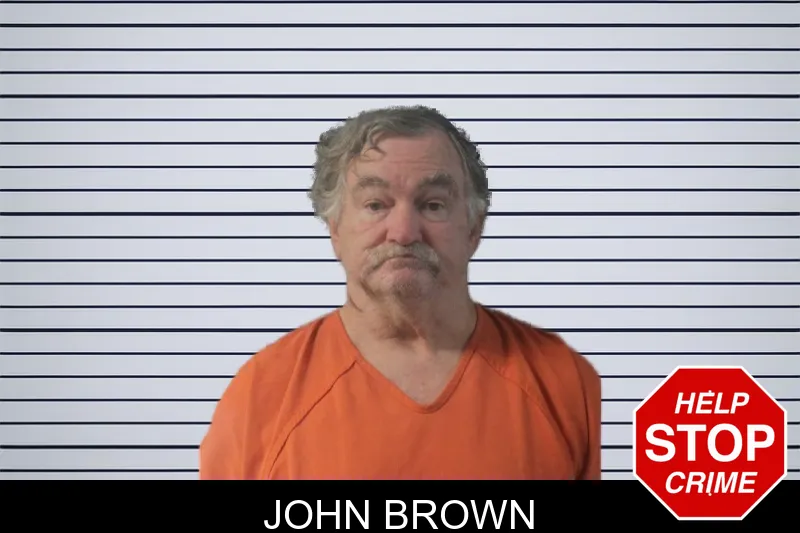 John Brown mugshot – Lumpkin County , Georgia John Brown mugshot