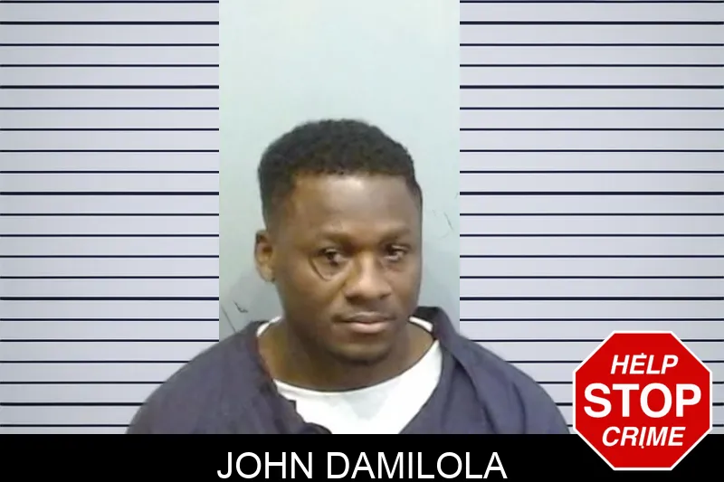 John Damilola mugshot