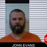 John Evans mugshot