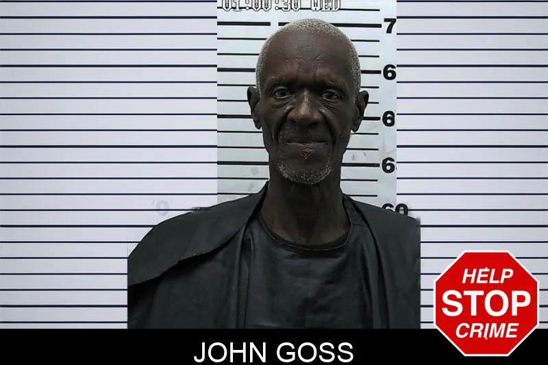 John Goss mugshot