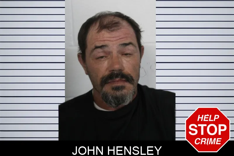 John Hensley mugshot