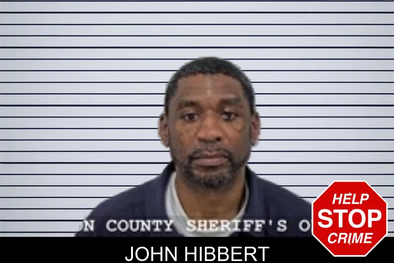 John Hibbert mugshot