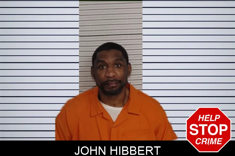 John Hibbert mugshot