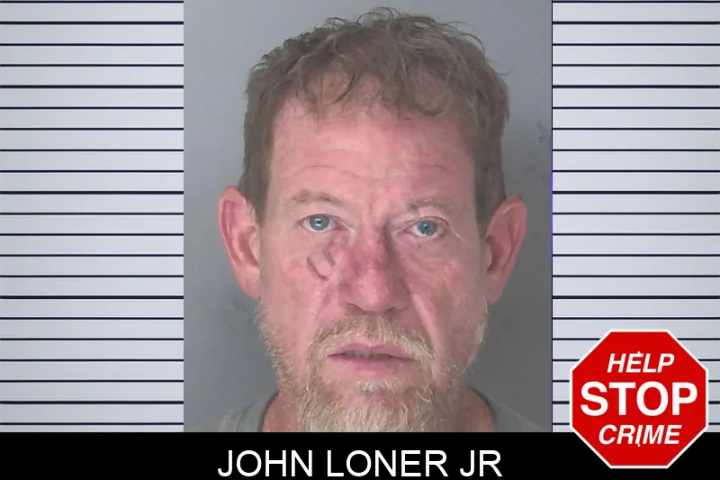John Loner Jr mugshot