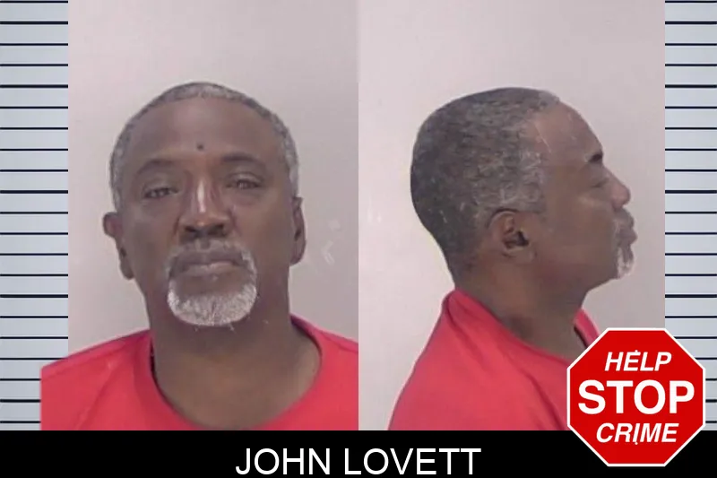 John Lovett mugshot
