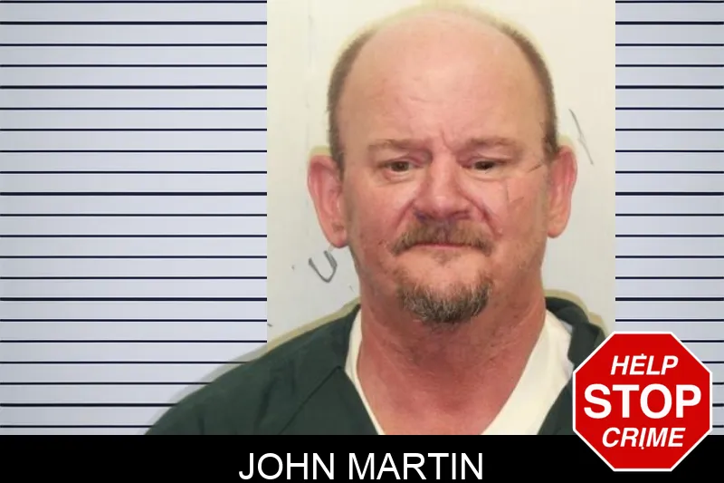 John Martin mugshot