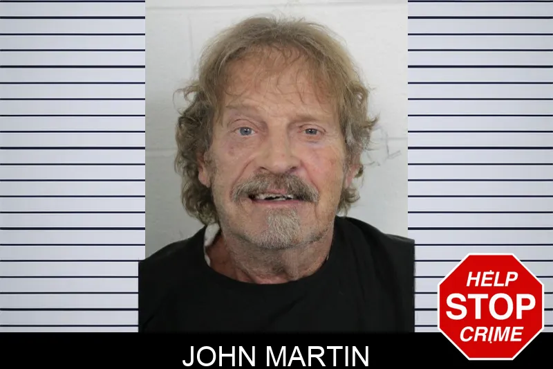 John Martin mugshot
