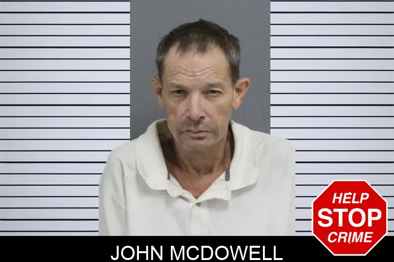 John McDowell mugshot