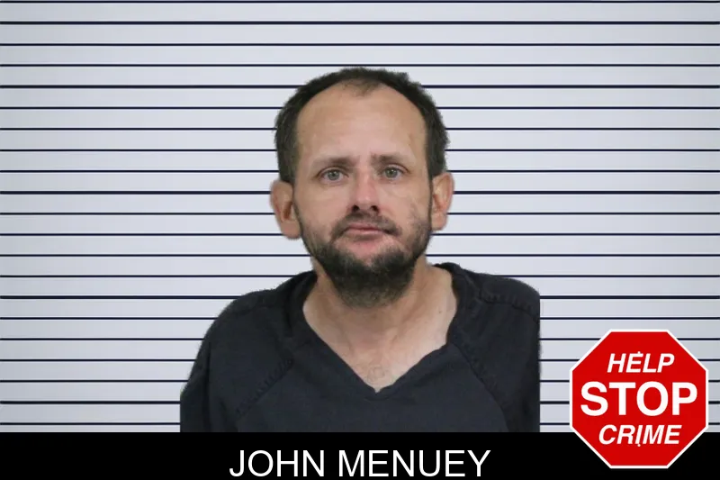 John Menuey mugshot