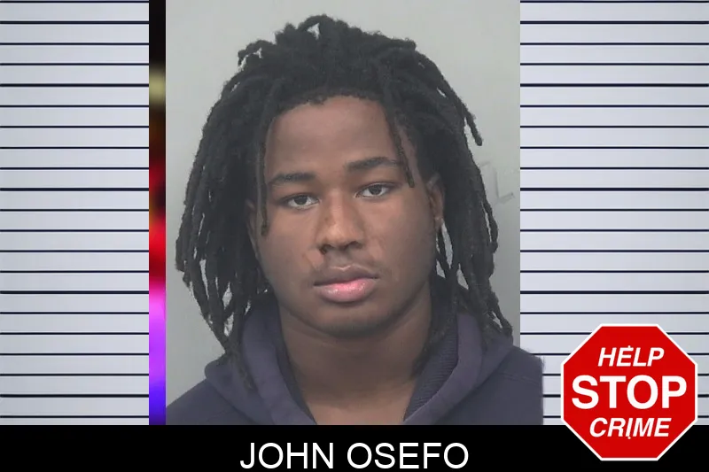 John Osefo mugshot