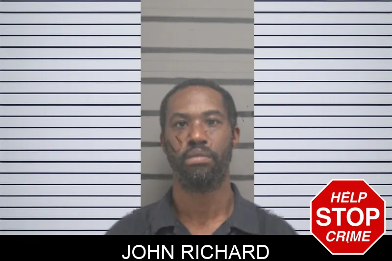John Richard mugshot