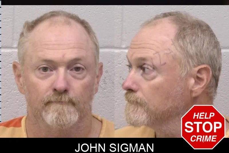 John Sigman mugshot