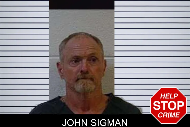 John Sigman mugshot
