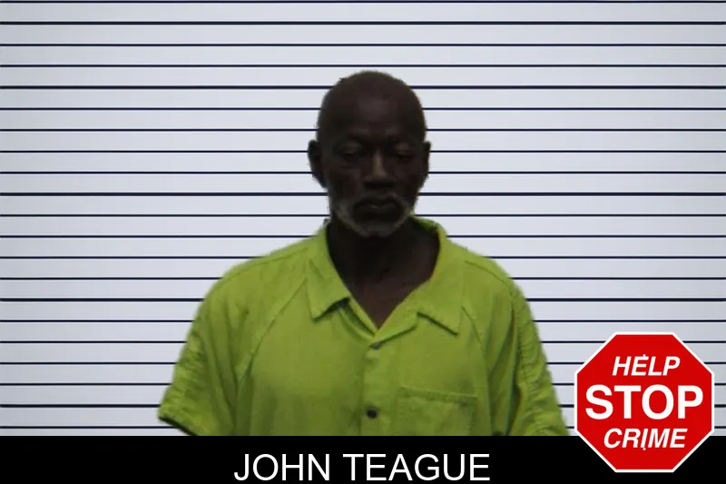 John Teague mugshot