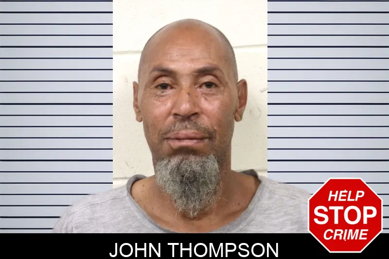 John Thompson mugshot