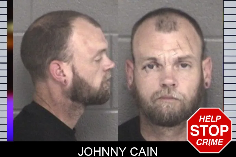 Johnny Cain mugshot