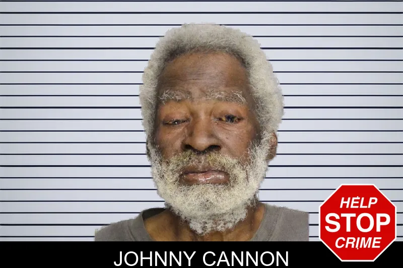 Johnny Cannon mugshot