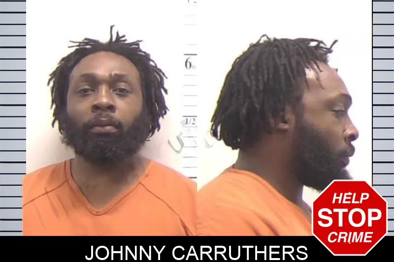 Johnny Carruthers mugshot