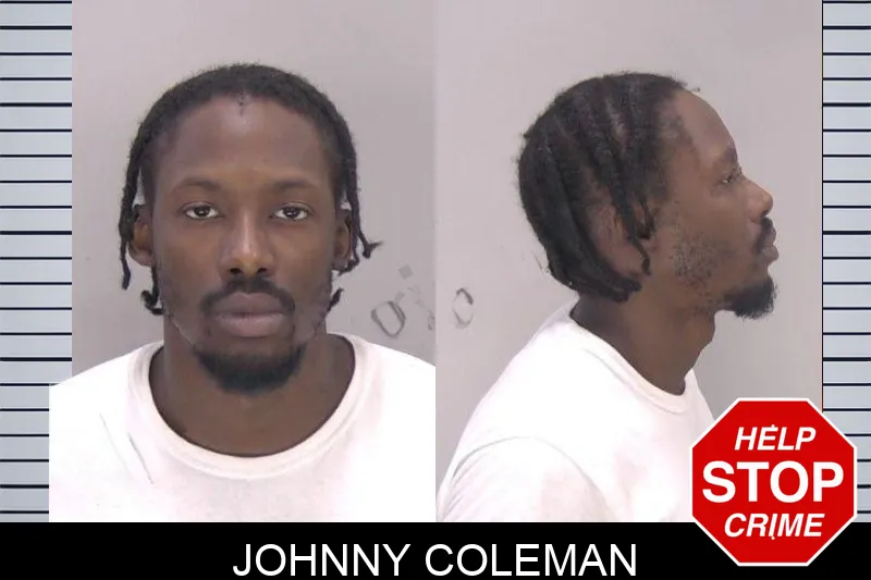 Johnny Coleman mugshot