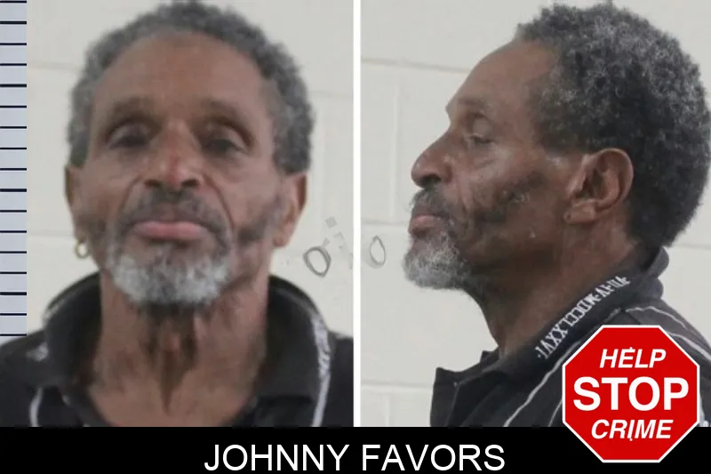 Johnny Favors mugshot
